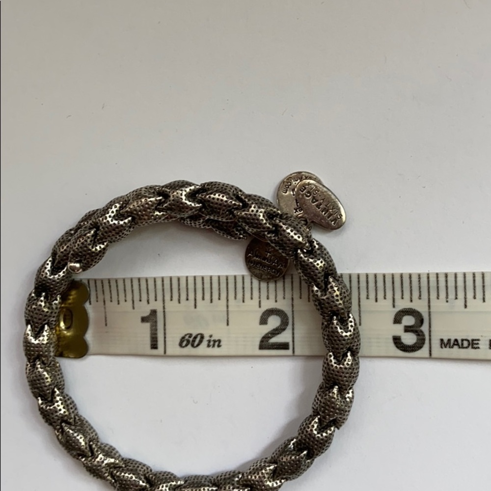 Alex & Ani Silver Vintage Wrap Bracelet - Picture 13 of 13